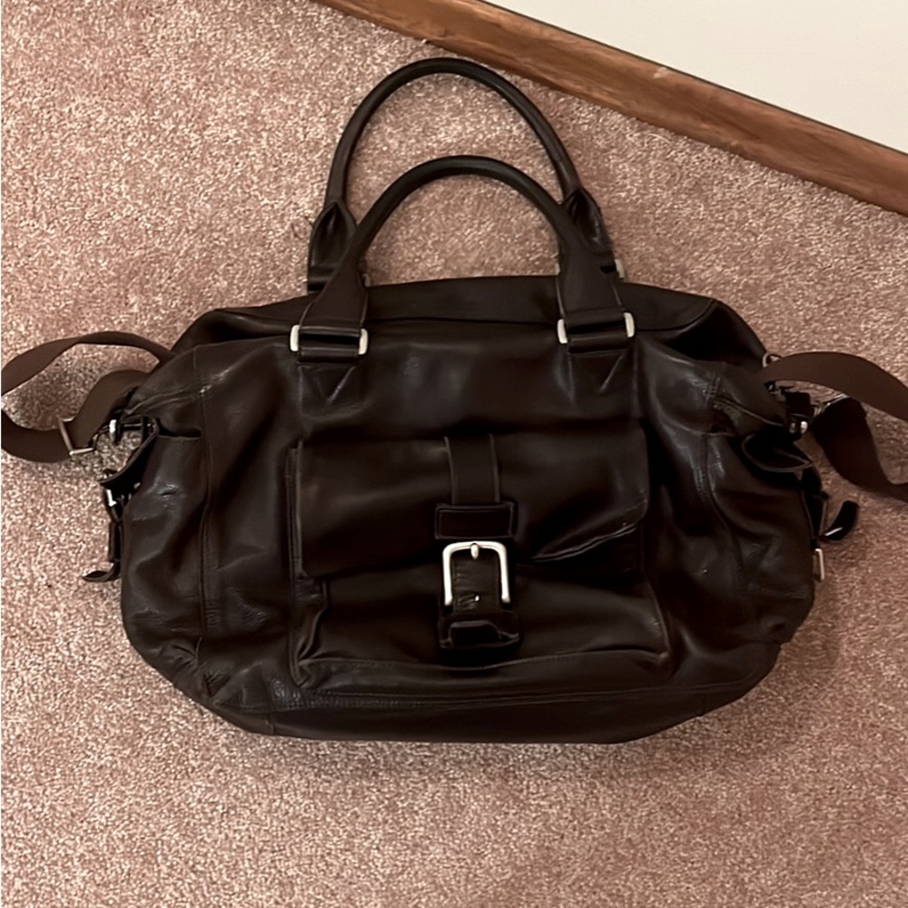 Le Tanneur men leather bag - made in France